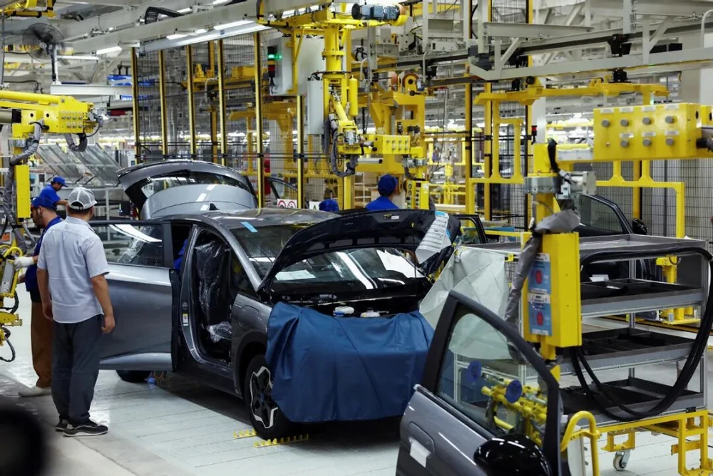 Automation and robotics in manufacturing.